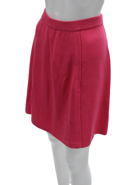 St. John Collection By Marie Gray Womens A-Line Skirt Pink Size 14