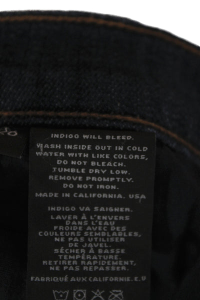 J Brand Womens Skinny Ankle Mid Rise Dark Blue Jeans Size 26