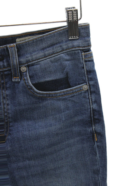 Rag & Bone Jean Womens Cropped Skinny Dark Blue Jeans Size 25