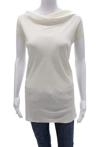 M.M. Lafleur Womens Tunic Sleeveless White Polyester Size 3