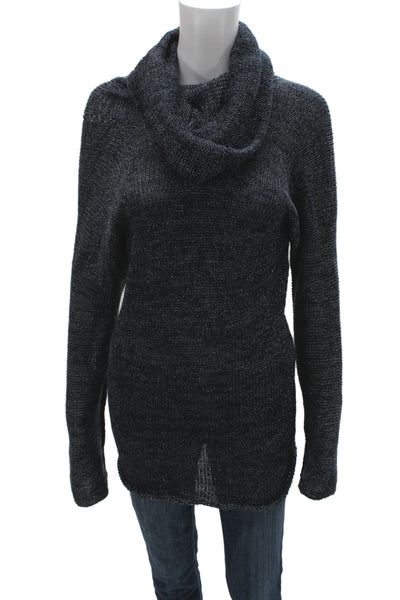 SKIF Unisex Turtleneck Pullover Sweater Dark Gray Wool Long Sleeve Size M