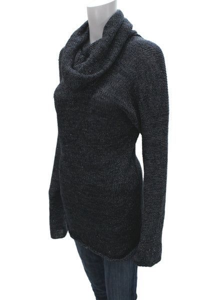 SKIF Unisex Turtleneck Pullover Sweater Dark Gray Wool Long Sleeve Size M