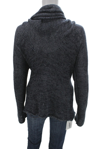 SKIF Unisex Turtleneck Pullover Sweater Dark Gray Wool Long Sleeve Size M