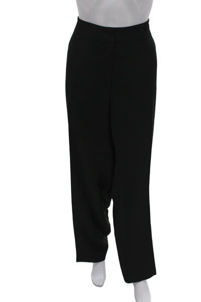 Lafayette 148 New York Women Dress Pants Black Acetate Polyester Size 20W