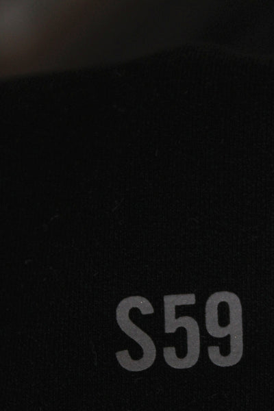 Splits 59 Women Cropped Pants Black Size L