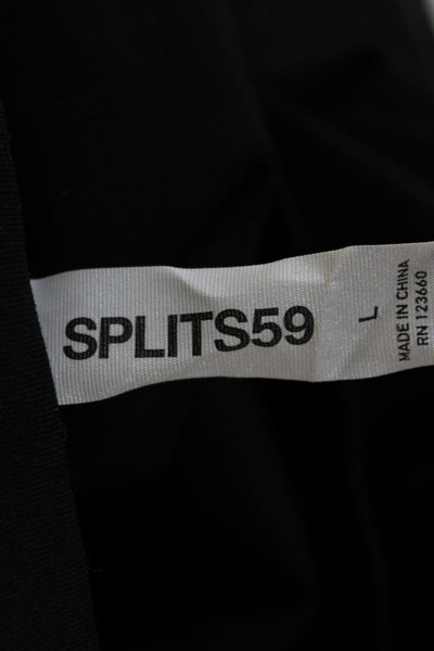 Splits 59 Women Cropped Pants Black Size L