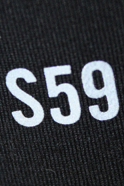 Splits 59 Womens Black Spandex Polyester Pants 90s Size L