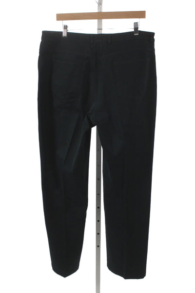 St. John Sport Women Dress Pants Black 95% Cotton 5% Spandex Size 16