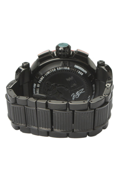 Invicta Mens Black S-Steel Jason Taylor 32160 Chronograph Quartz Watch 48mm