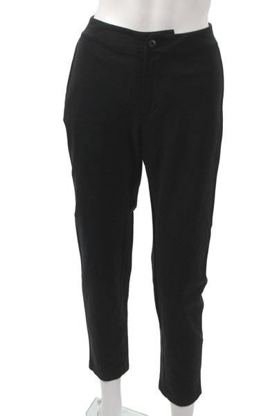 American Giant Women Ankle Cropped Black Leggings Size 6