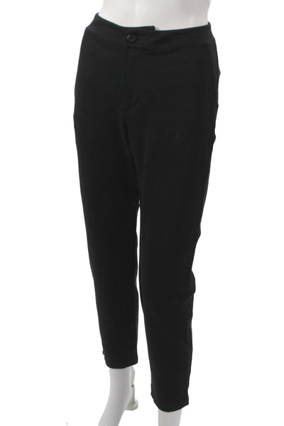 American Giant Women Ankle Cropped Black Leggings Size 6