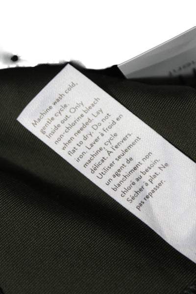 Spanx Women Ankle Jegging Army Green Solid Size M