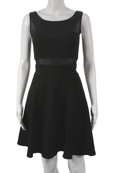 Elizabeth & James Women A-Line Fit & Flare Black Dress Size 2