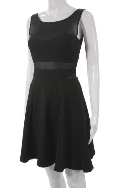 Elizabeth & James Women A-Line Fit & Flare Black Dress Size 2