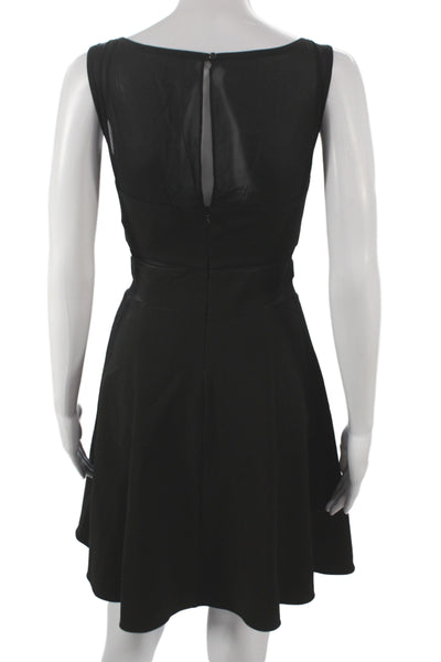Elizabeth & James Women A-Line Fit & Flare Black Dress Size 2