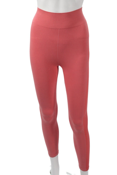 The Upside Women Pink Ankle Leggings Nylon Spandex Size 4