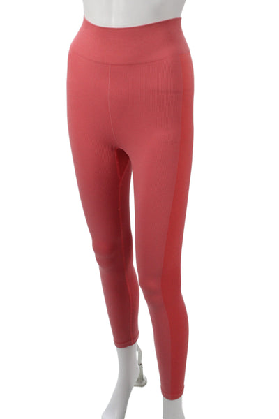 The Upside Women Pink Ankle Leggings Nylon Spandex Size 4