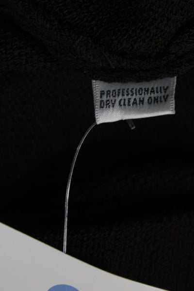 St. John Collection By Marie Gray Unisex Dress Pants Brown Wool Solid Size 12