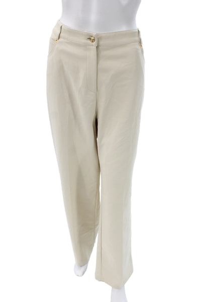 St. John Sport Women Dress Pants Beige Size 16