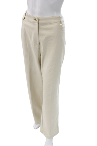 St. John Sport Women Dress Pants Beige Size 16