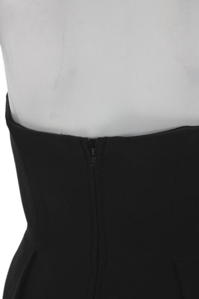 C/MEO Collective Women A-Line Sleeveless Black Dress Size S
