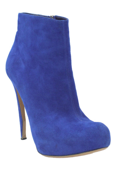 Nicholas Kirkwood Womens Suede Close Toed  Boots Size 9.5