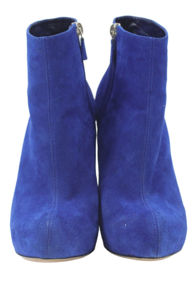 Nicholas Kirkwood Womens Suede Close Toed  Boots Size 9.5