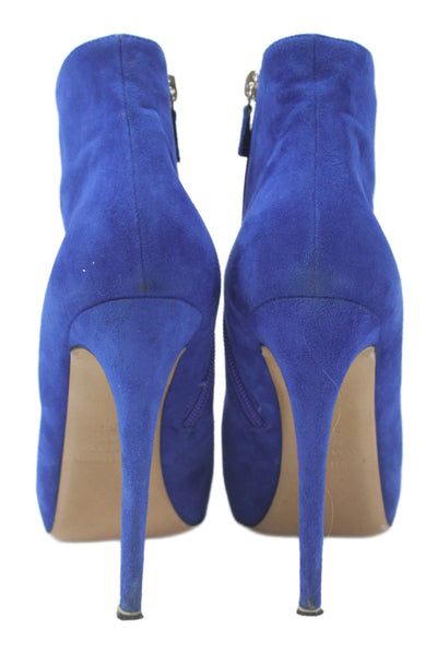 Nicholas Kirkwood Womens Suede Close Toed  Boots Size 9.5