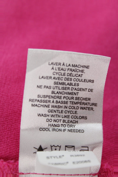 Renuar Women Collared Button Pink Long Sleeve Jacket Size XL