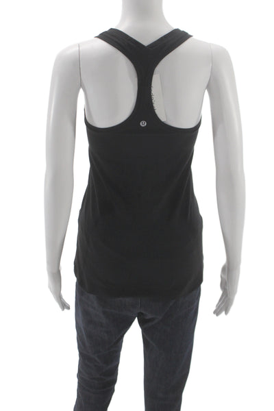 Lululemon Women's Y strap Top  Black size 6
