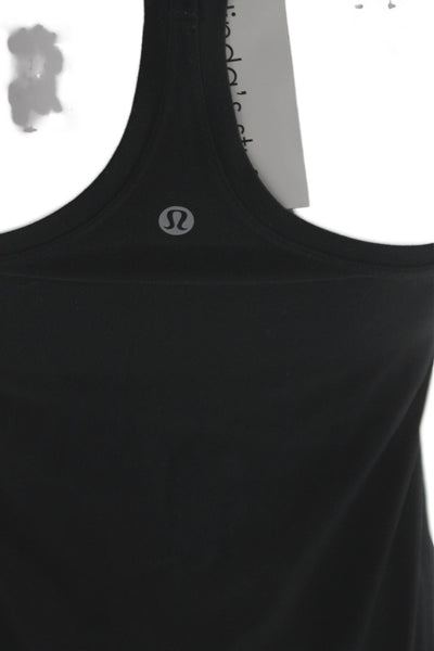 Lululemon Women's Y strap Top  Black size 6
