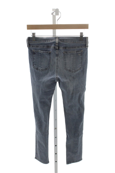 Rag & Bone Womens Skinny Ankle Jeans Blue Mid Rise Size 27