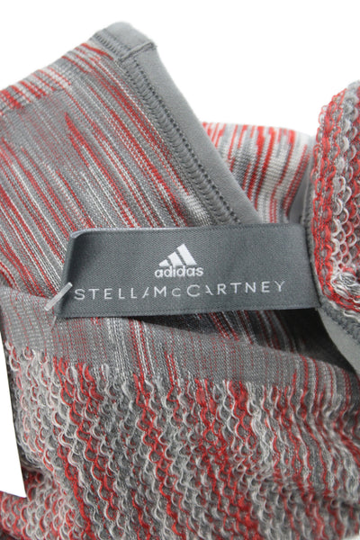 Adidas by Stella McCartney Womens Jersey Tank Sleeveless Gray High Neck Size XS