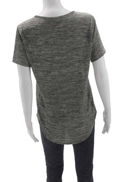 Rag & Bone Womens Basic Jersey T-Shirt Gray Short Sleeve Round Neck Size M
