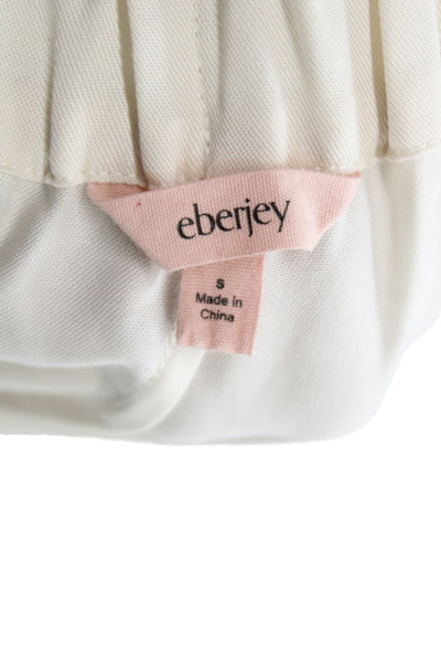Eberjey Womens Beige Cropped TENCEL Lyocell Pants Petites Size S