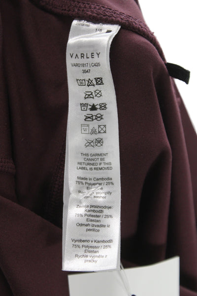 Varley Womens Ankle Brown Leggings Size S