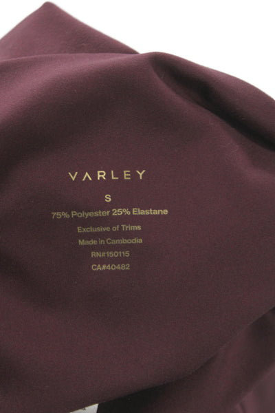 Varley Womens Ankle Brown Leggings Size S