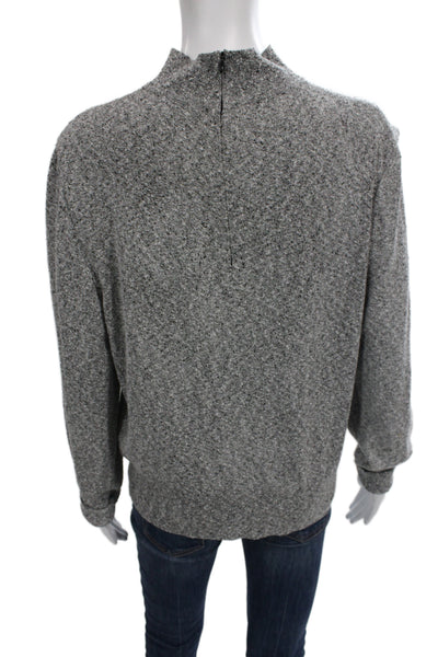 St. John Collection By Marie Gray Unisex Pullover Sweater Gray Wool Size 14