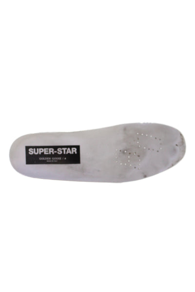 Golden Goose Womens Super Star Skate Sneakers Brown Green Size 38 8