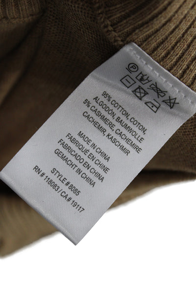 Minnie Rose Womens Sweatpants Tan Cotton Cashmere Size XS