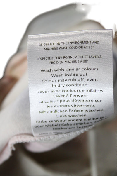 Ganni Women A-Line Mini Light Blue Skirt Size 36