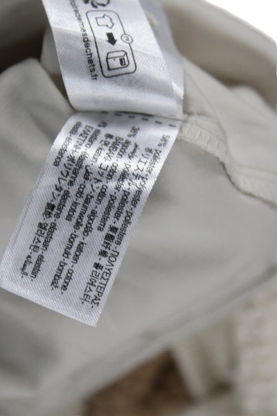 Zara Unisex Cargo Pants Beige Button 32in Inseam Size S