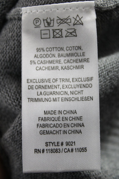 Minnie Rose Unisex Gray Pullover Sweater Crewneck Size XS