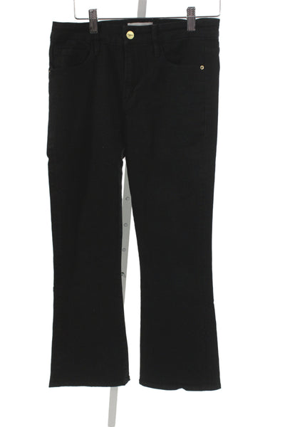 Frame Women Bootcut Black Jeans Size 27