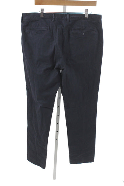 J Crew Men Dark Blue Chinos 32 Inseam Size 36