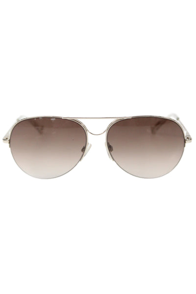 KY for Tura Unisex Adults Aviator Sunglasses Brown Size 57-14 140mm