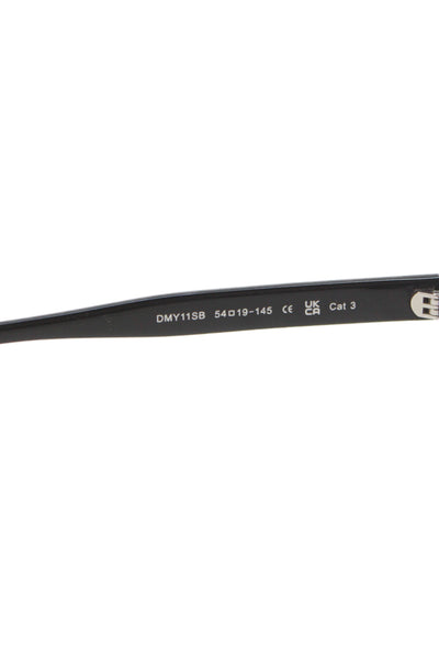 DMY By DMY Unisex Adults Small Oval Sunglasses Black Size 54-19 145mm