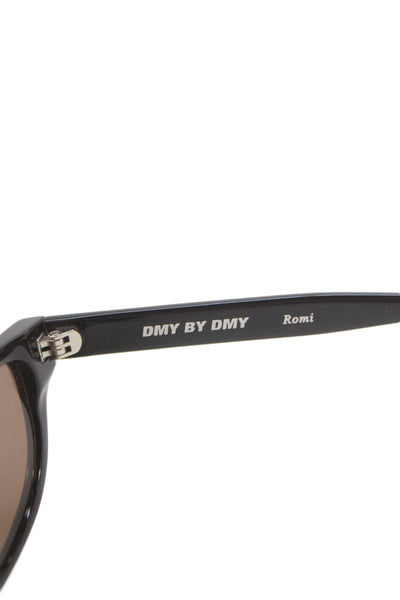 DMY By DMY Unisex Adults Small Oval Sunglasses Black Size 54-19 145mm