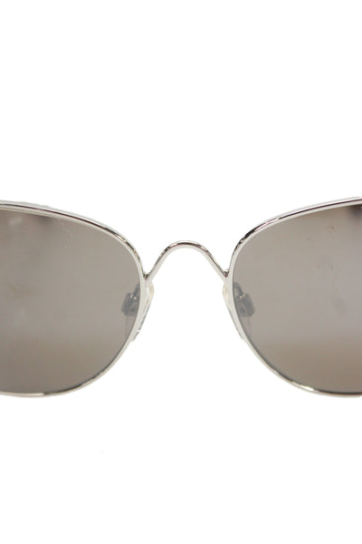 KY for Tura Womens Cat Eye Sunglasses Silver Size 55-17 140mm