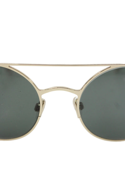 KY for Tura Unisex Adults Circular Sunglasses Gold Size 50-20 140mm